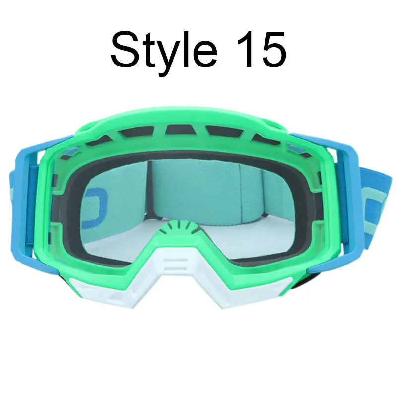 Goggles Glasses 15 Nuoxintr MX очки для мотокросса шлем мотоциклетные очки маска ATV Dirt Bike мото Лыжный спорт на открытом воздухе гоночный скутер - Цвет: Goggles Glasses 15