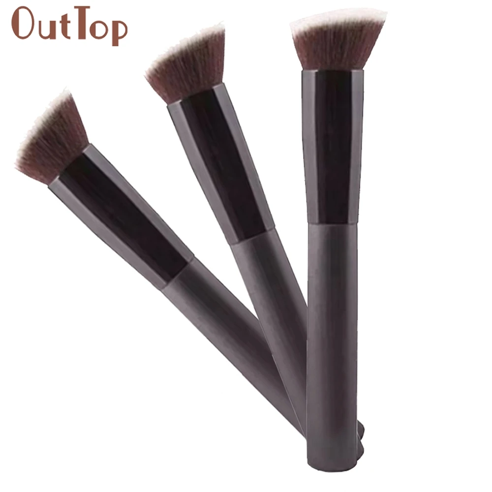 Pincel maquiagem1pc кисти для макияжа Косметические кисти пудра тональный крем румяна кисть для жидкой основы pincel maquiagem MAY12
