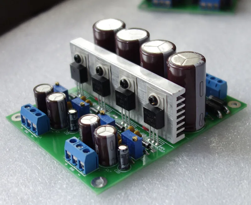 Вход двойной AC6V-AC18V Выход 3,3 V-22В LM317 LM337 положительные и отрицательные Регулируемый Многоканальная система стабилизированного источника питания доска
