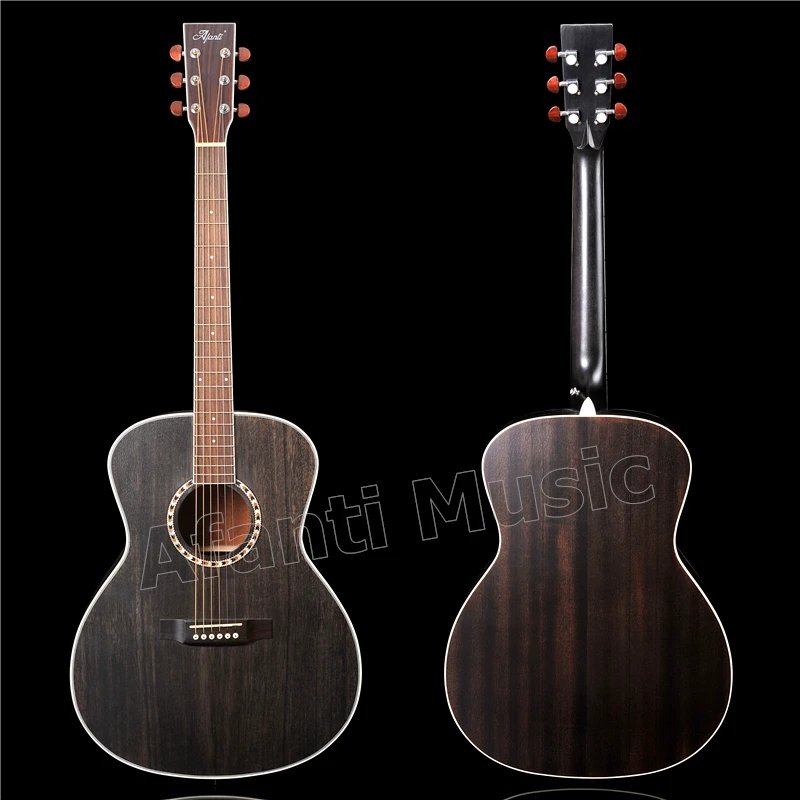 

41 inch Acoustic/ Solid Africa Mahogany top / Mahogany back and sides/ AFANTI Acoustic guitar (AFA-919)