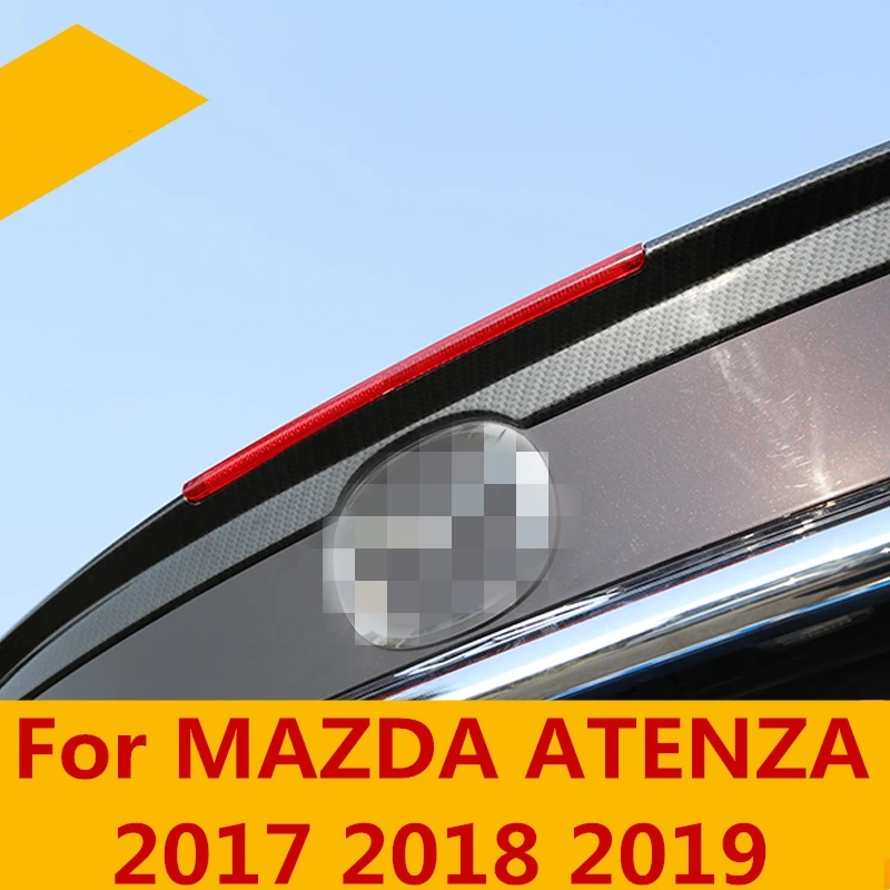 For MAZDA ATENZA 2017 2018 2019 Rear window Decorative strip car Body Sequin decoration Tail Side cover Bright Accessories | Автомобили и