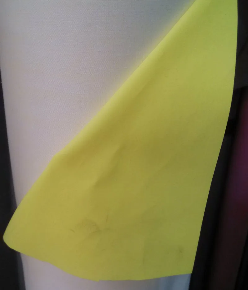 

Highlight Yellow&Red Reflective Fabrics Material