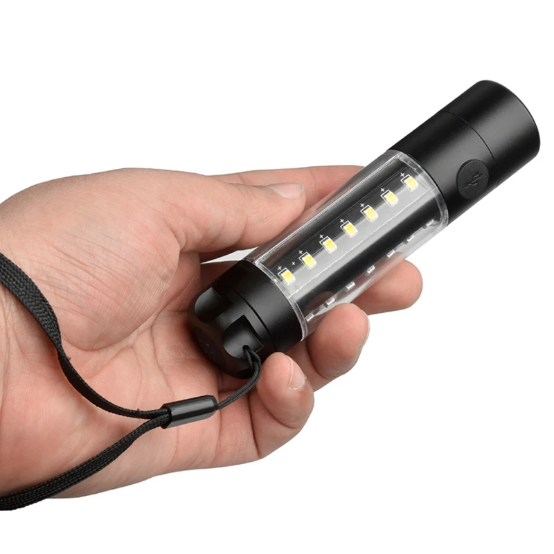 Мини фонарик 28 led портативный свет USB cob фонарь lanterna Водонепроницаемый linterna