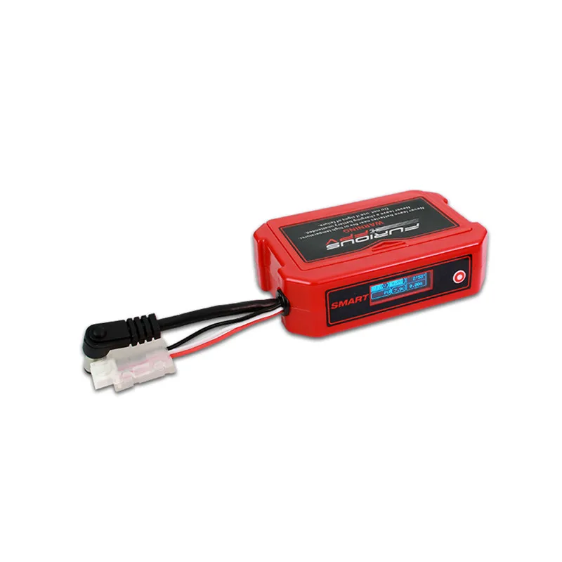 FuriousFPV Smart Po& wer чехол V2 8V постоянный выход с OLED дисплеем для FPV Fatshark очки Мультикоптер Радиоуправляемый Дрон