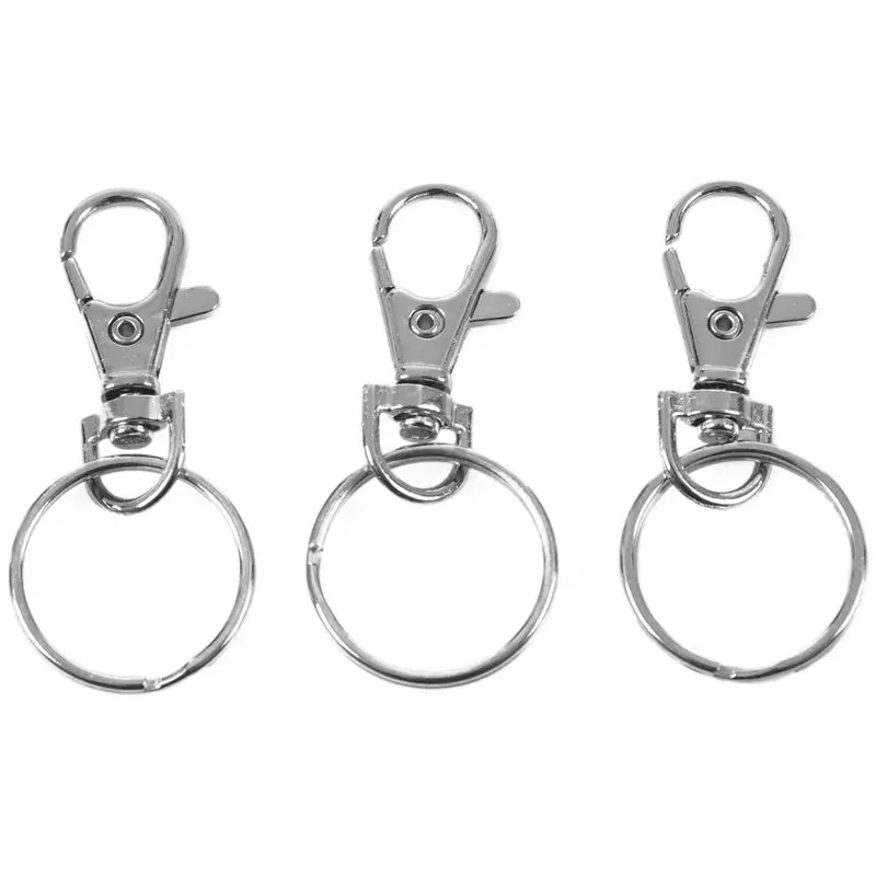 12pcs Keychain Rings Dog Clasps 23mm | Автомобили и мотоциклы