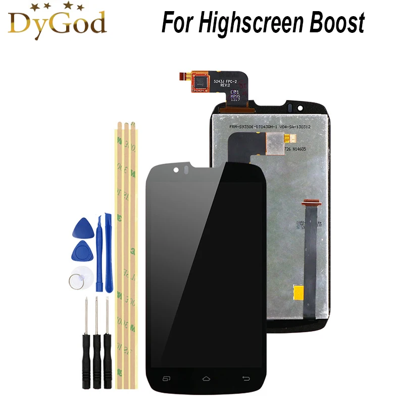 Для Highscreen Boost DNS S4502 S4502M Cloudfone Thrill430X Innos D9 D9C ЖК дисплей и сенсорный экран дигитайзер