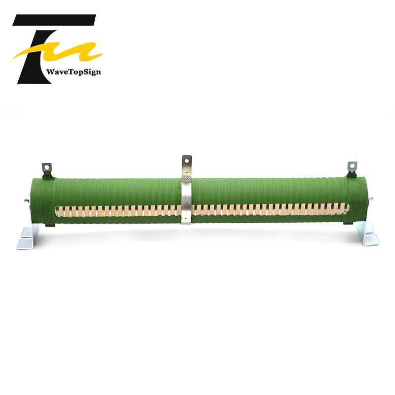 WaveTopSign High-power Tube Type Wire Wound Resistors 300W 1R Resistance Range Adjustable | Инструменты