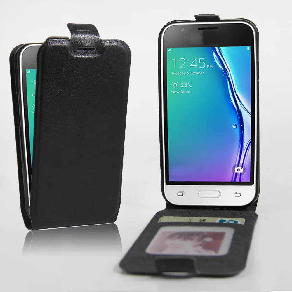 CYBORIS чехол для Samsung Galaxy J1 Mini J105 кожаный телефона J105H J105F вертикальный откидной