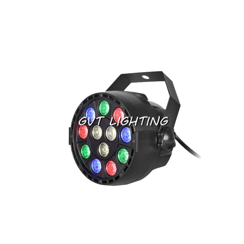 12x1 Вт светодиодный S par звук активных DMX512 светодиодный этап номинальной светло-фиолетовый светодиодный прожектор лампа для Рождество главная Вечерние диско DJ проектор