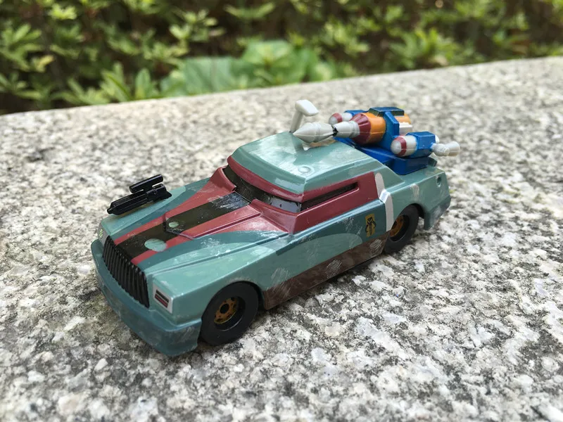 Дисней Pixar Автомобили металлический литой 1:55 Цыпленок Hicks как Boba игрушка fett