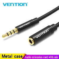 vention aux cable jack 3 5mm audio extension cable for huawei p20 stereo 3 5 jack aux cord adapter for headphones xiaomi samsung