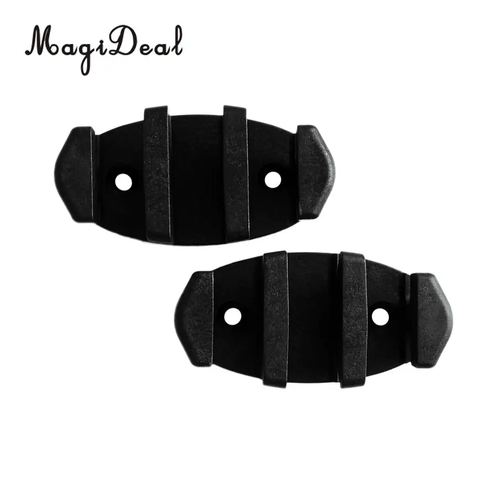 MagiDeal 2 шт. чёрный прочный нейлоновый Фотофон для каноэ зигзаг безопасный бант