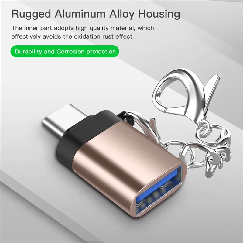 Адаптер с разъемом Type C для USB 3 0 OTG кабель синхронизации данных Xiaomi Huawei Samsung мышь