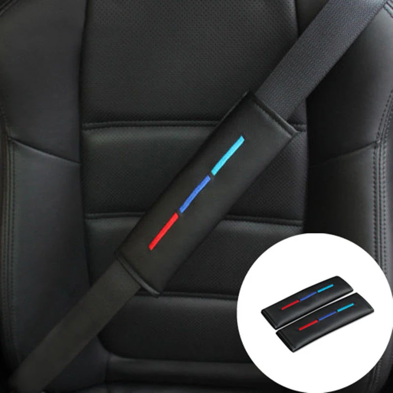 2X кожа Стиль грузовик Накладка для ремня безопасности автомобиля плечевыми