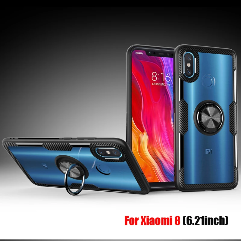 Чехол для Xiaomi 8 Lite прозрачный защитный чехол из поликарбоната Mi 9 SE 9se 8se 9T Redmi Note 8T K20