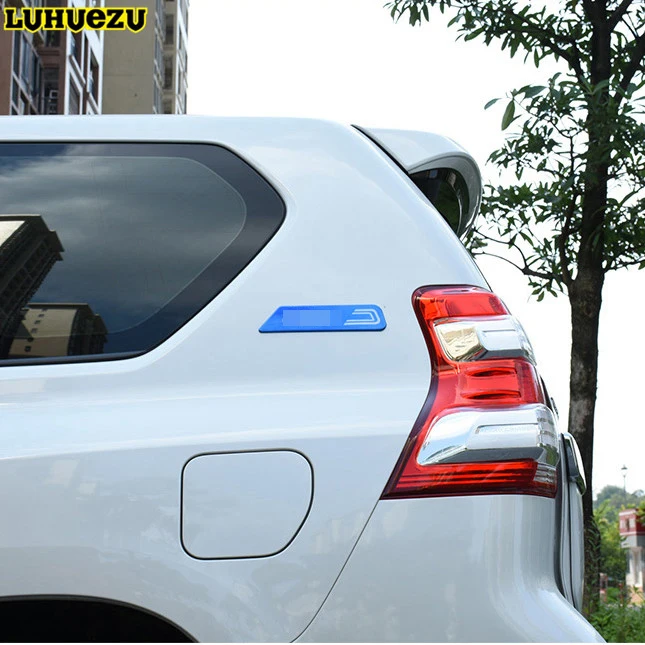 Luhuezu Спортивные знаки буквенная эмблема боковые для Toyota Land Cruiser Prado FJ150 LC120