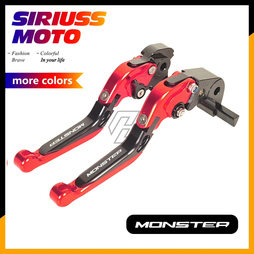

CNC Motorcycle Foldable Lever Motorbike Brake Clutch Levers Case for Ducati MONSTER M750 M750IE IE 1994-2002