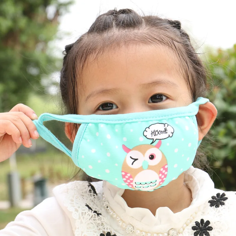 Креативный мультфильм милая сова птица детская зимняя защита от простуды