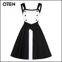OTEN, плюс размер, 4XL, женская одежда, летняя, без рукавов, о-образный вырез, бант, сексуальная рокабили с открытой спиной, Pin up, Skater Swing, Повседневные Вечерние платья