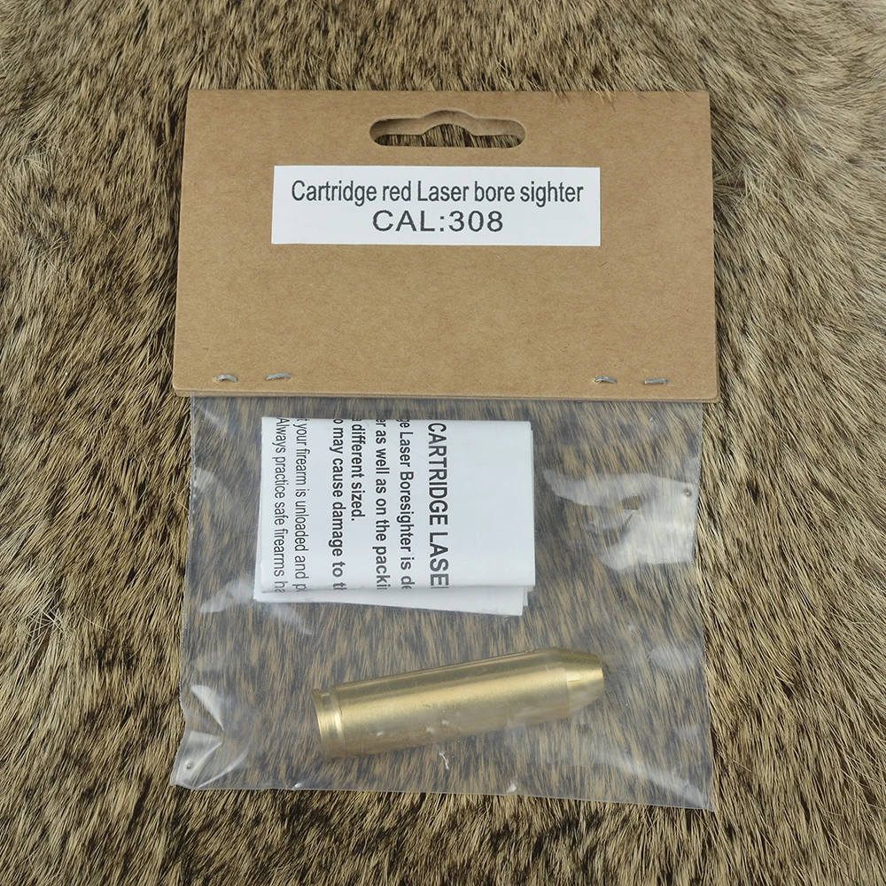 Ohhunt Тактический Интимные аксессуары CAL. 308 картридж калибровки прибора красный