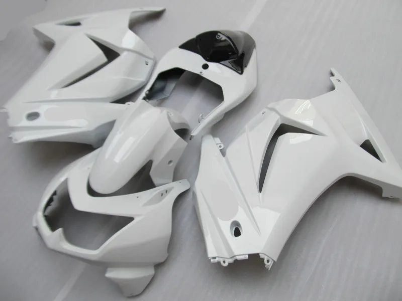 Комплект обтекателей под давлением для KAWASAKI Ninja ZX250R 08 09 10 11 12 ZX 250R EX250 2008 2010 2012 Белый