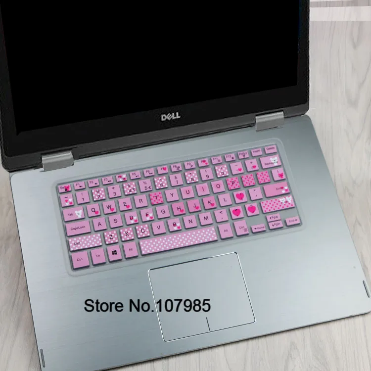 Bear 13," клавиатура кожного покрова для Dell Inspiron 13 7000 7375 7368 i7368 13-7378 i7378 13-5368 i5368 5378 7347 7348 7359 7352 7353 - Цвет: Bear