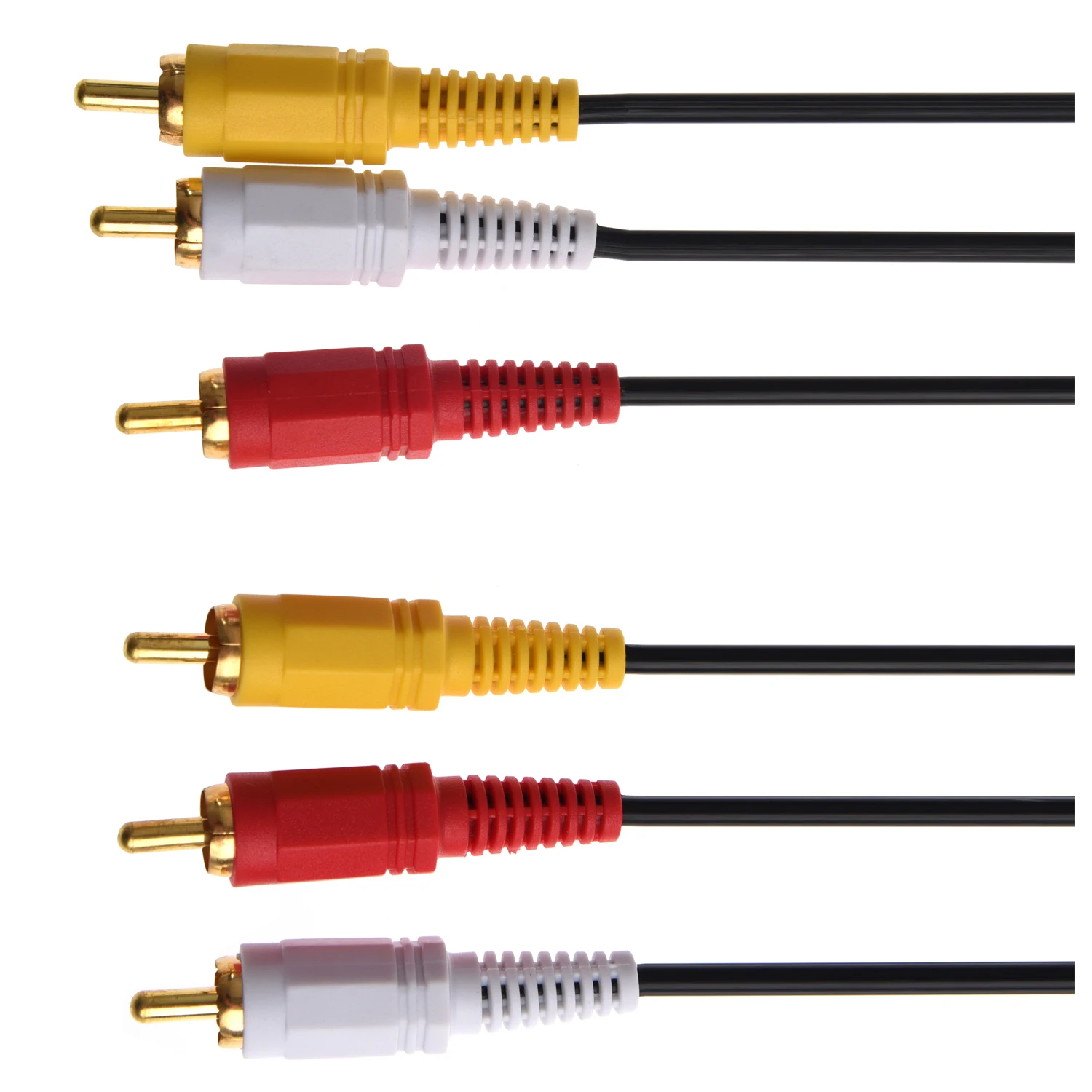 PLA 3 x RCA (L + R V) композитный аудио видео кабель 50 футов для ноутбука|audio video cable|video
