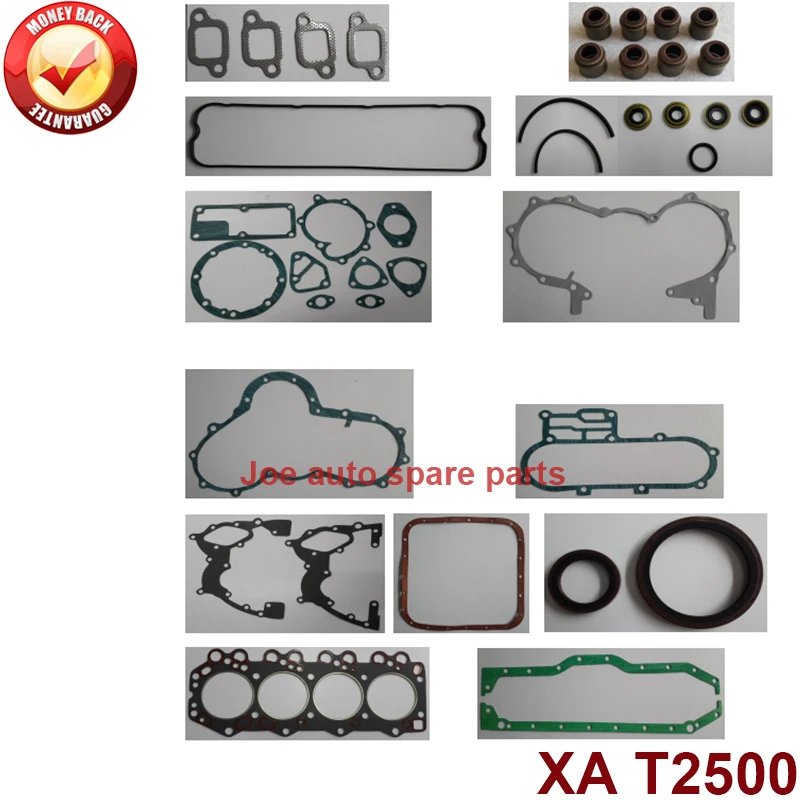 Полный ремонт двигателя XA полный комплект прокладок для Mazda T2500 2 5 л|Полный набор