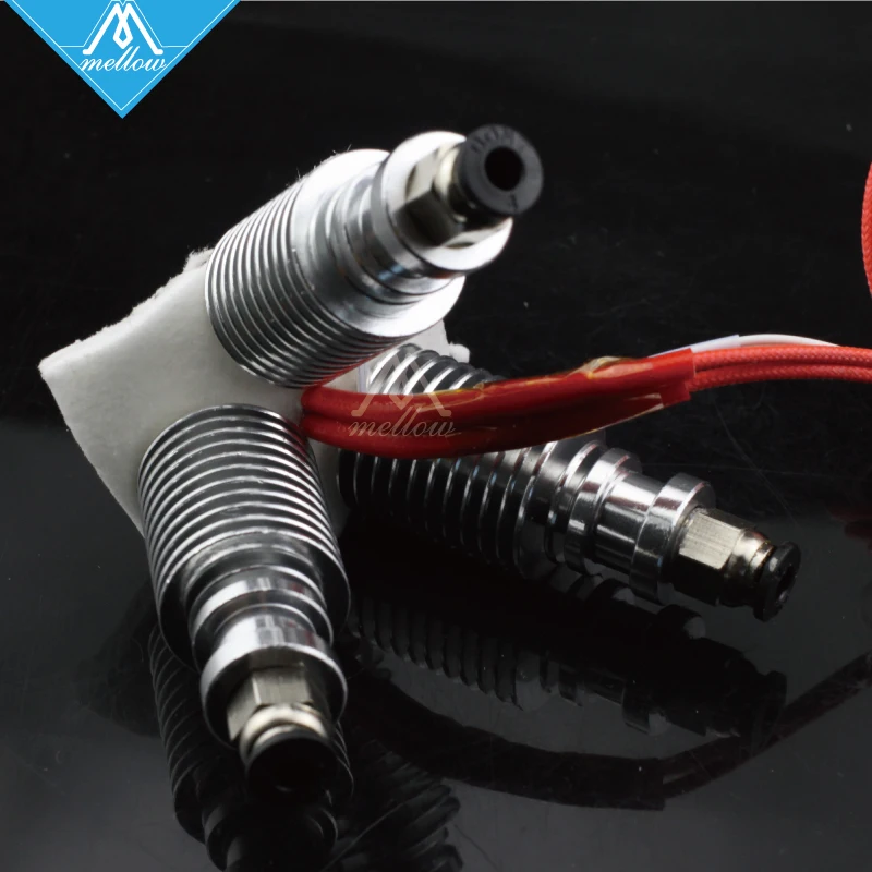 Diamond Hotend 3D принтер экструдер Reprap латунь многоцветный сопло 3 в 1 из E3D V6 радиатор I3