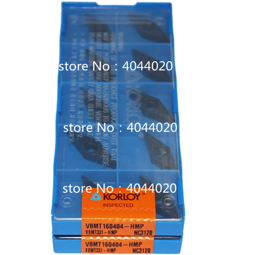 

KORLOY VBMT160404-HMP NC3120 VBMT331-HMP NC3120 10 шт. качественные товары новые оригинальные