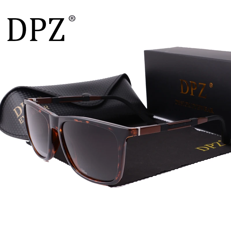 2018 DPZ алюминиево-магниевые поляризованные солнцезащитные очки мужские и женские