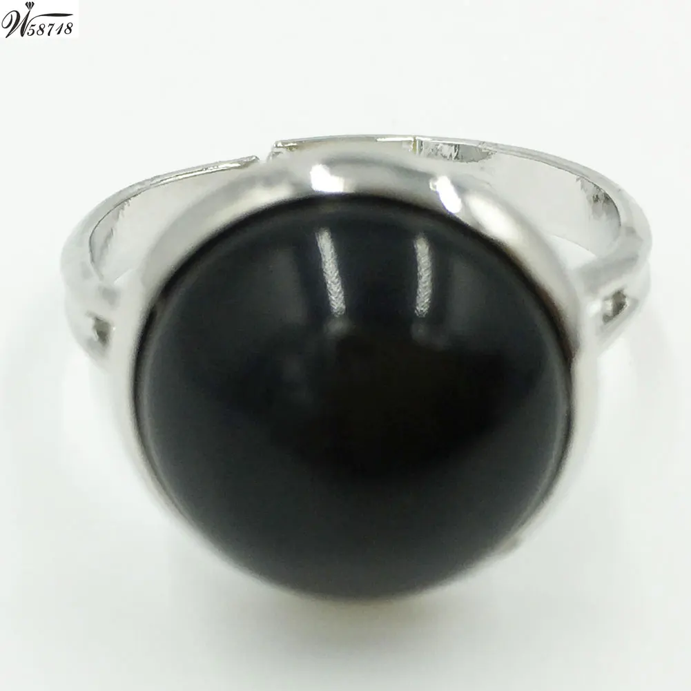 Кристальный лазурит тигровый глаз авантюрин Howlite Sodalite Goldstone Opal Jaspe синяя Песочная бусина кольцо 6,5~ 1" US Adjust WFH588