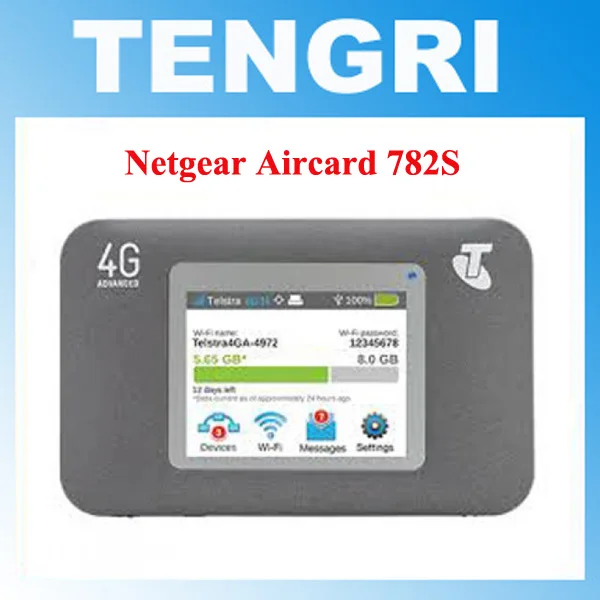 Разблокированный Netgear Aircard 782S AC782S 4G LTE мобильный Hotspot CAT4 Wifi роутер band 1/3/4 (900/ 1800/2100/2600