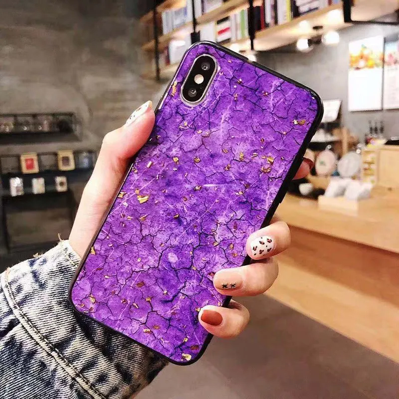 Для OPPO Reno F11 R17 Pro K1 R15X RX17 Neo мраморная золотая фольга блестящий мягкий