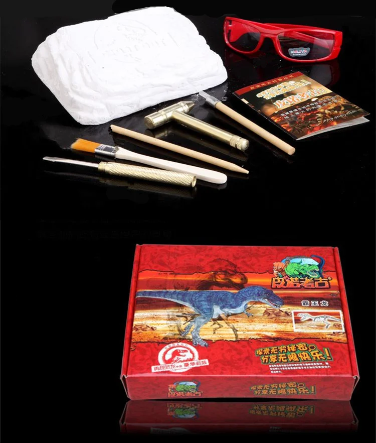 [Забавный] детский археологов копающие Динозавры юрского периода наборы T Rex и