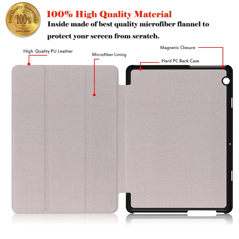 Принципиально для huawei MediaPad T3 10 AGS-L09 9 6 дюймов чехол планшета AGS-L03 принт кожаный с