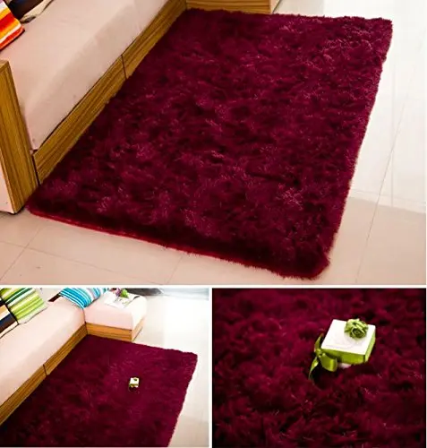 Большой размер 200x250 см Шелковый шерстяной ковер для спальни дома гостиной мягкий