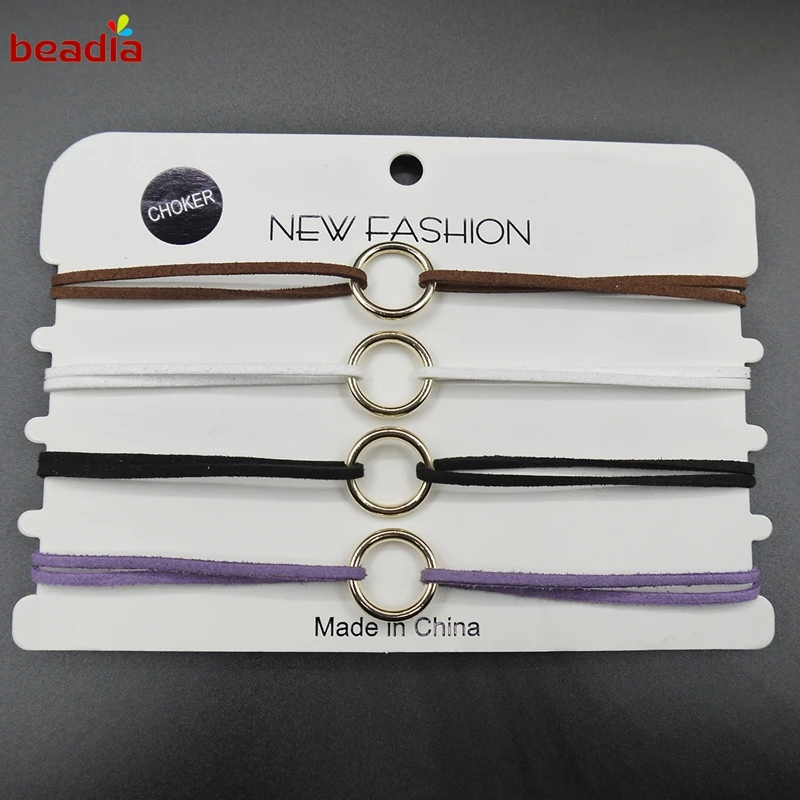 Модные ювелирные изделия 4 шт./компл. кружевное ожерелье чокер комбинированное