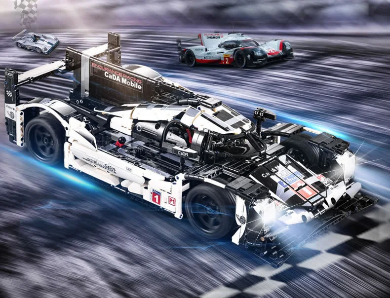 Лидер продаж Le Mans 24 HEURES DU MANS 1:10 Масштаб 2,4 ГГц Радиоуправляемый гоночный автомобиль pors nine one nine строительный блок модель радиопульт дистанционного управления игрушки