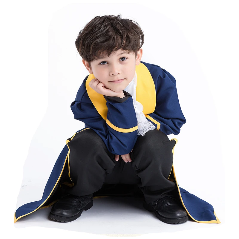 

Children's Beauty Cosplay Boys Costume Prince Adam Party Cosplay Clothes Adam Children's Uniforms Halloween Party Clothes Stage