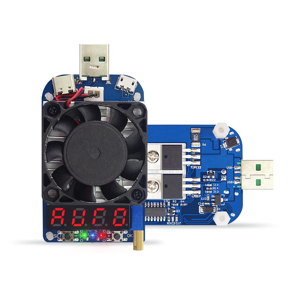 HD25/HD35 триггер QC2.0 QC3.0 Интеллектуальный USB DC электронный нагрузки тока напряжения