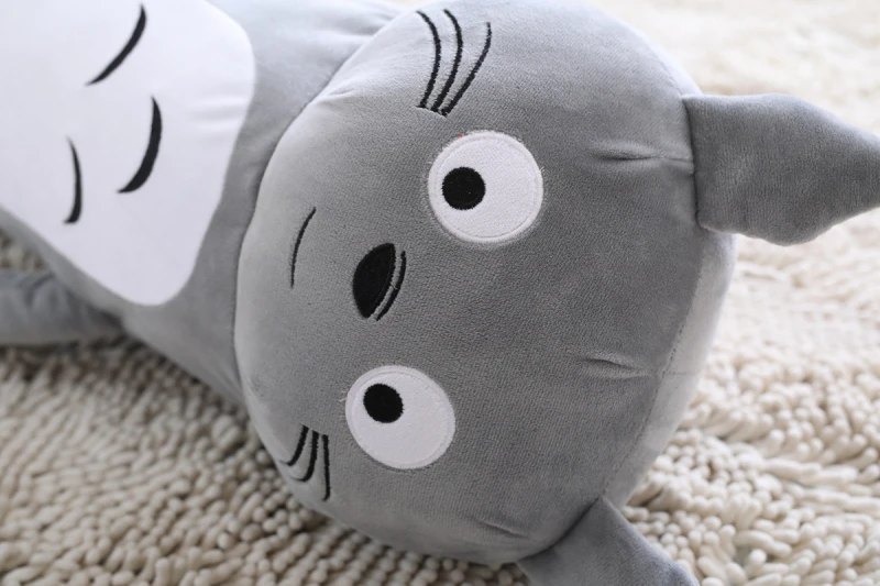 Пикачу Тоторо коричневый медведь длинная подушка чучело Kawaii мультфильм игрушки дети подарок игрушки для детей подарок на день рождения