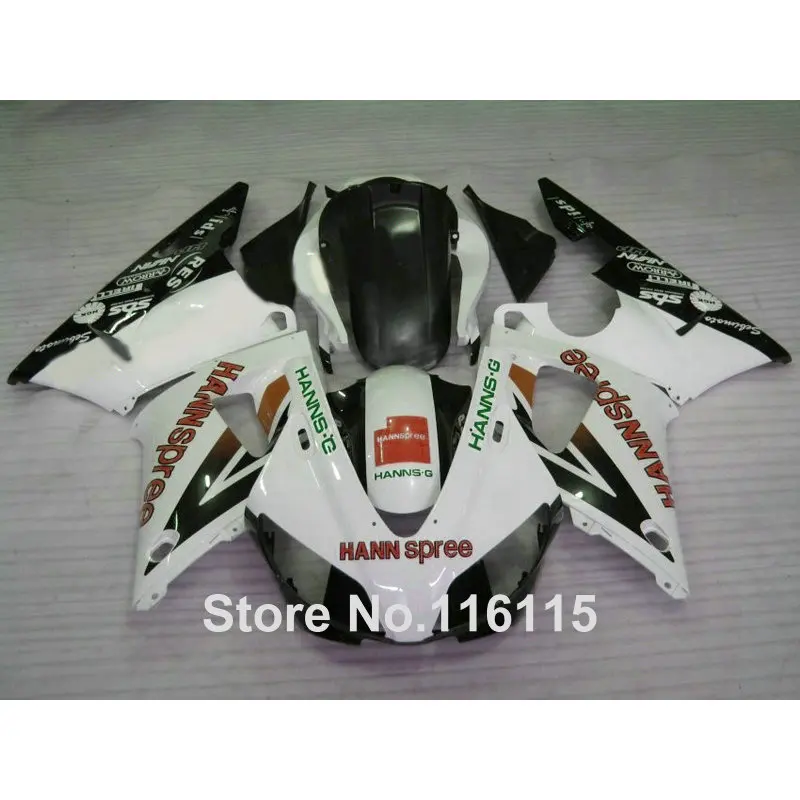MOTOMARTS полный инжектор Высокое качество Пластиковые обтекатели Набор для YAMAHA R1 1998