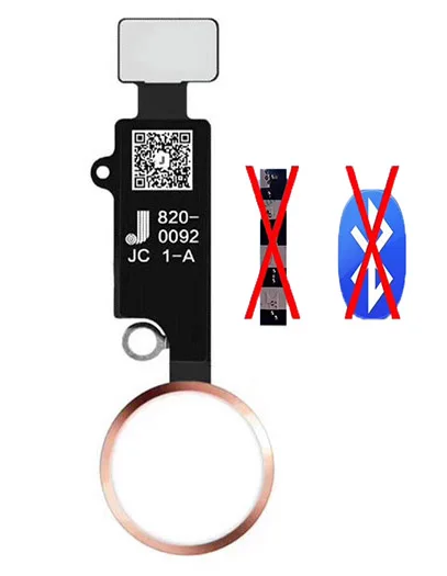 Rose Новинка JC универсальная Кнопка Home Flex для iPhone 7G 7P 8G 8 Plus Кнопка возврата с функцией возврата конечное решение без Bluetooth - Цвет: Rose