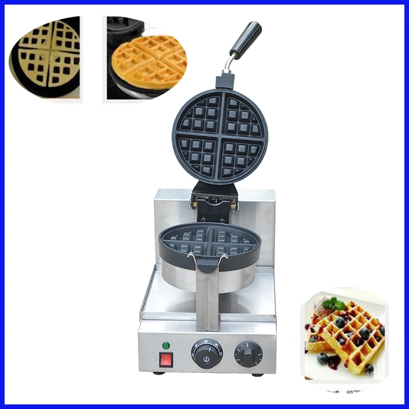 

Commercial Single-head rotary waffles maker egg waffle maker machine