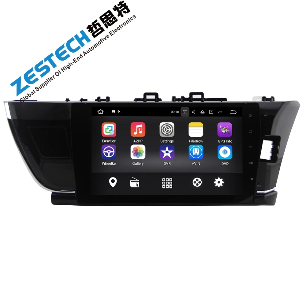10.1 inch full touch screen android car radio multimedia for Toyota corolla 2014-2016 with gps navigation audio system | Автомобили и