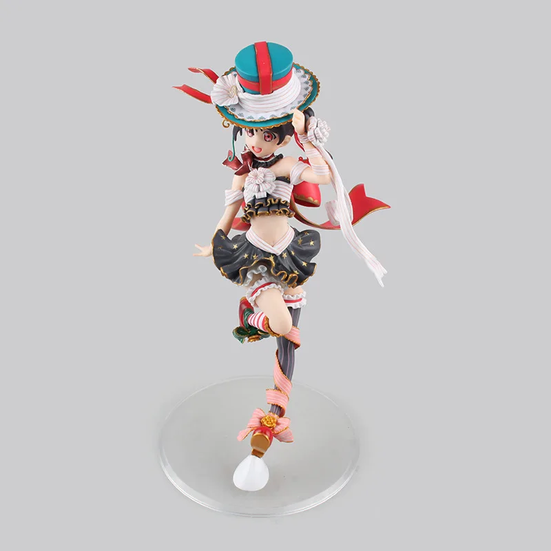 Аниме Фигурка 25 см Love Live! Школьный идол фестиваль Ядзава Нико 1/7 Масштаб ПВХ фигурка Коллекционная модель игрушки Рождественский подарок