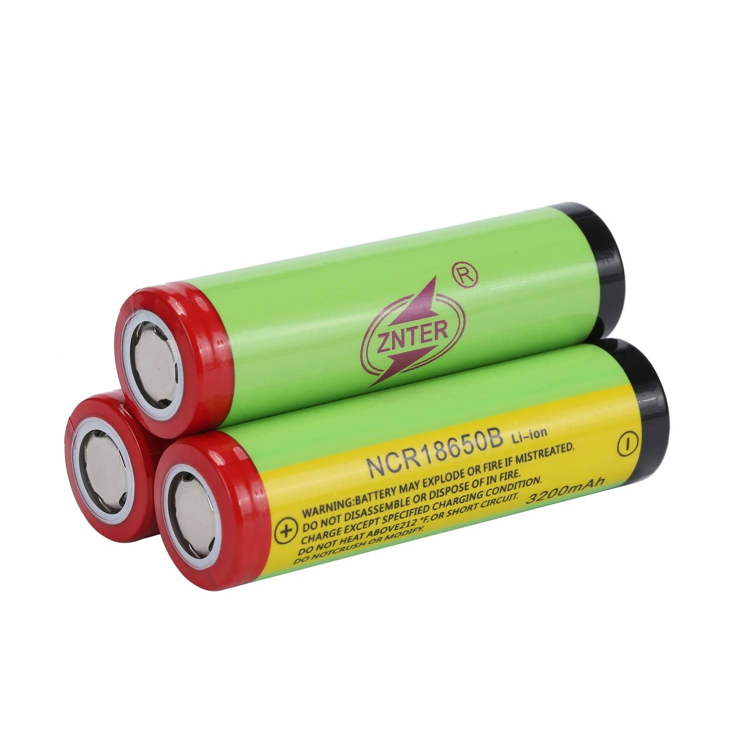 ZNTER Оригинальный 3 7 V 18650 аккумулятор 3200mAh литий-ионный батарея с высоким