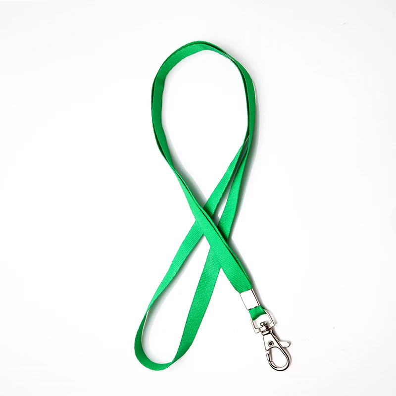 10 мм ремешок для ключей ID держатель для карт 6741 - Цвет: Green