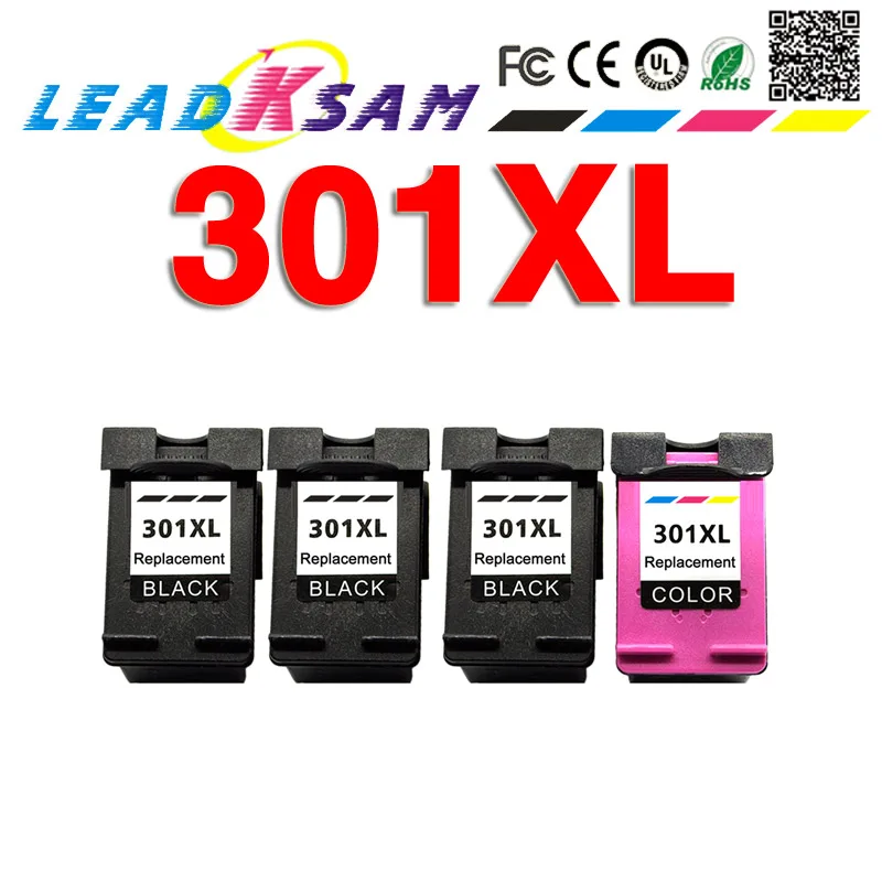 Восстановленные чернильные картриджи совместимые с hp301 301XL 301 Deskjet 3055A e все в одном